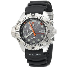 Citizen Men_s Eco-Drive Aqualand Stainless Steel Black Rubber Dive Watch #BJ2000-09E