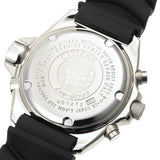 Citizen Men_s Eco-Drive Aqualand Stainless Steel Black Rubber Dive Watch #BJ2000-09E