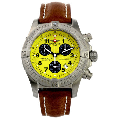 Breitling Aeromarine Chrono Avenger M1 Yellow Dial E73360