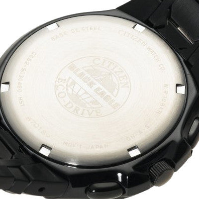 Citizen Men_s Eco-Drive Black Ion-Plated Skyhawk Watch #JR3155-54E